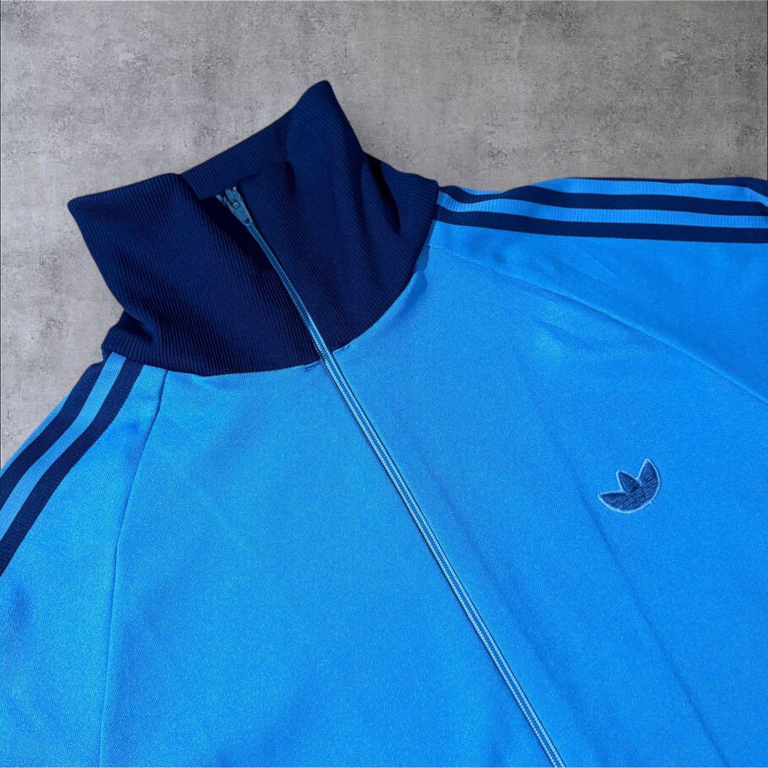 adidas アディダス トラックジャケット 80s 古着 3号 デサント