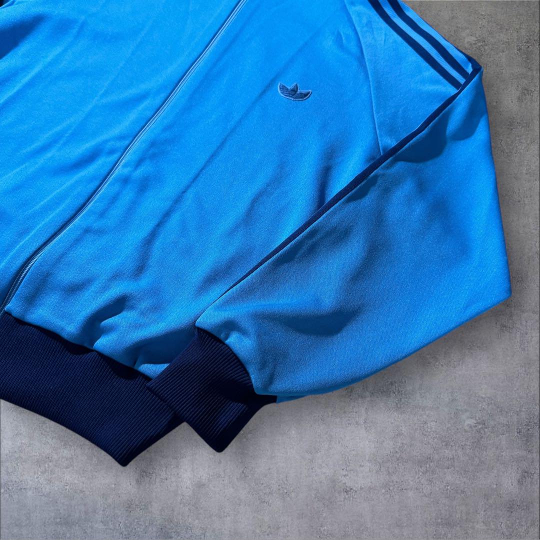 adidas アディダス トラックジャケット 80s 古着 3号 デサント