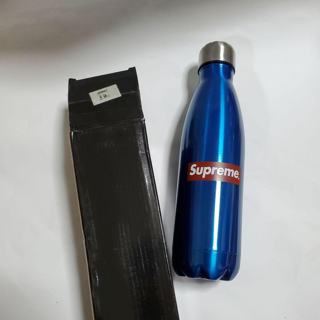 Supreme シュプリーム 水筒 ブルー 500ML 新品未使用 - メルカリ