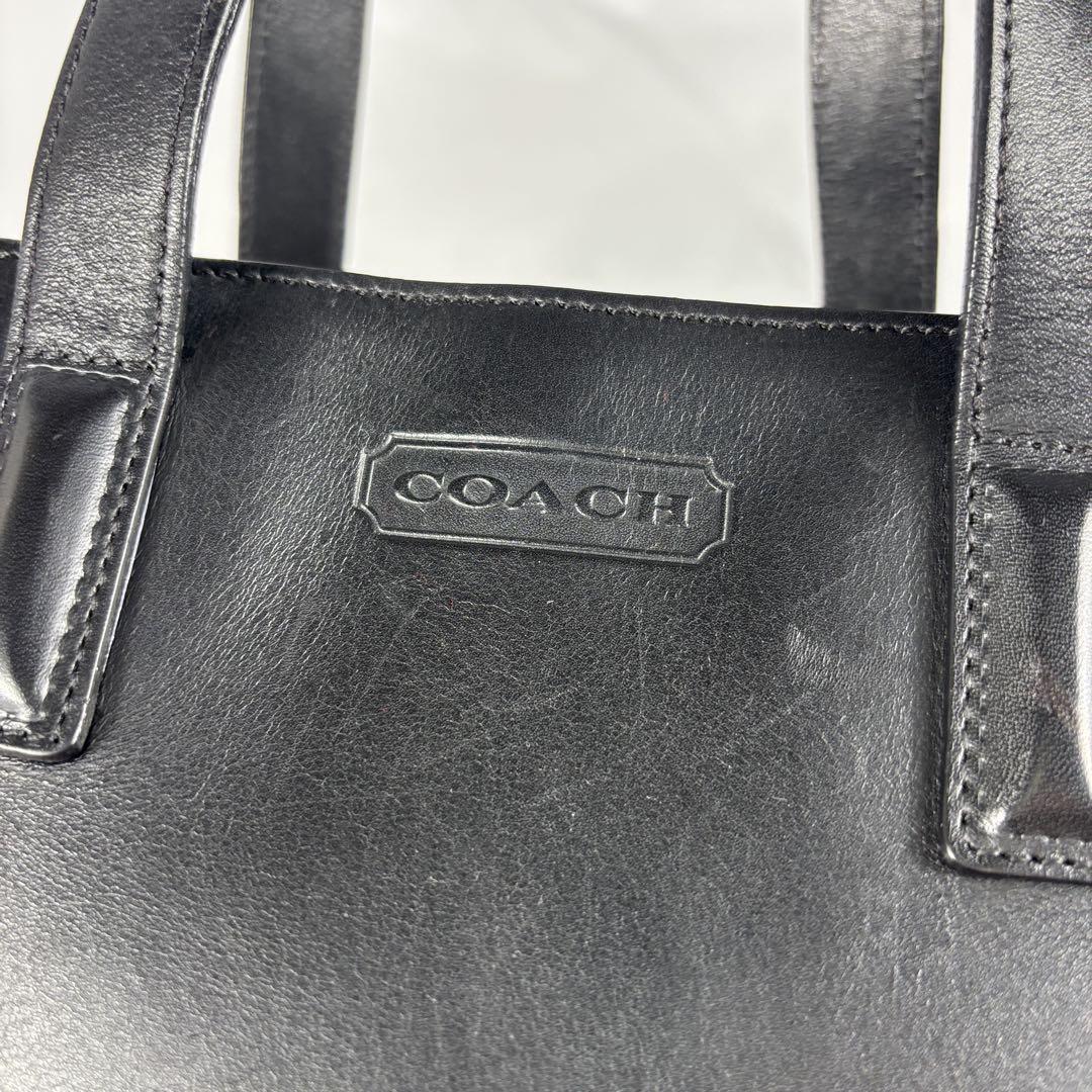 COACH オールドコーチ 9106 トートバッグ ヴィンテージ ZIP付 COACH オールドコーチ 9106 トートバッグ ヴィンテージ 黒