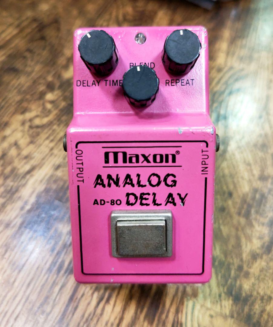 MAXON AD80 アナログディレイ Maxon AD-80 Analog Delay - 70年代後半に発売されたアナログ