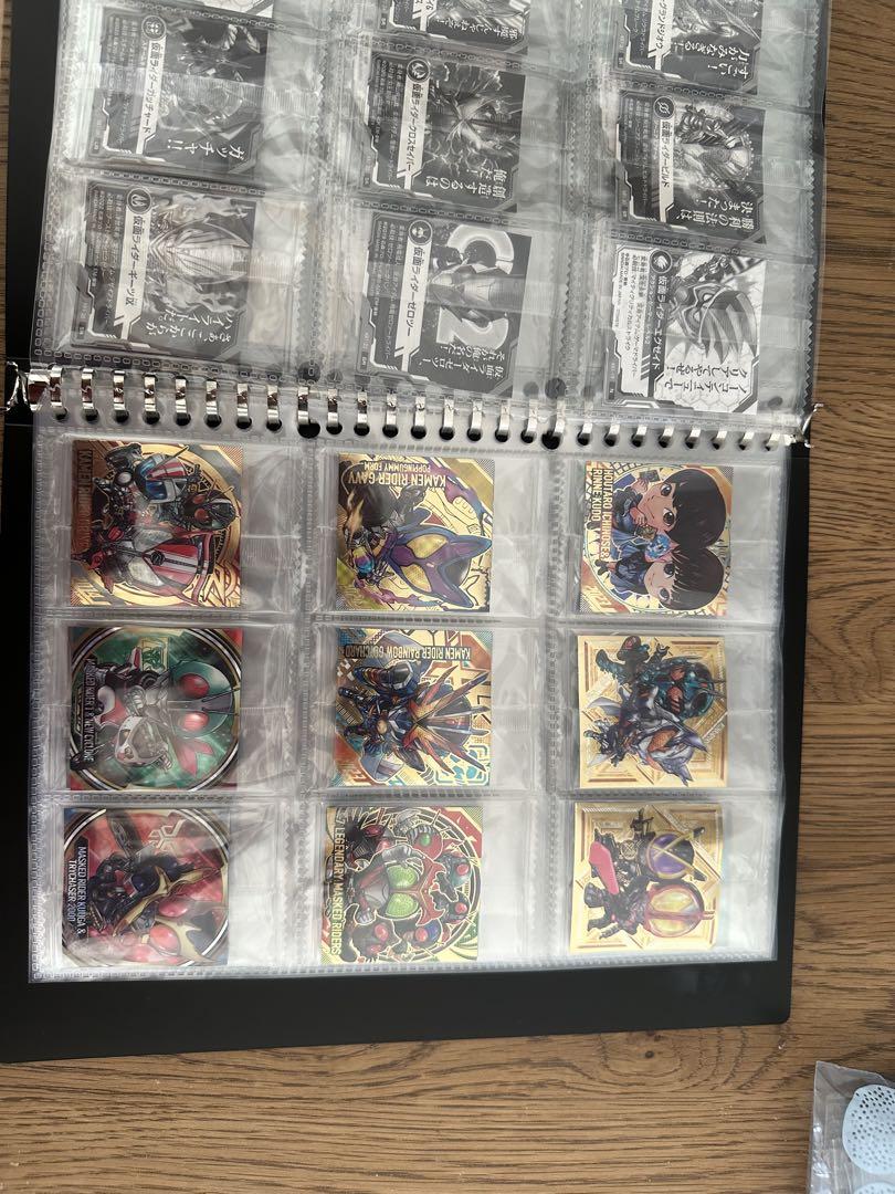 仮面ライダーウエハースシール