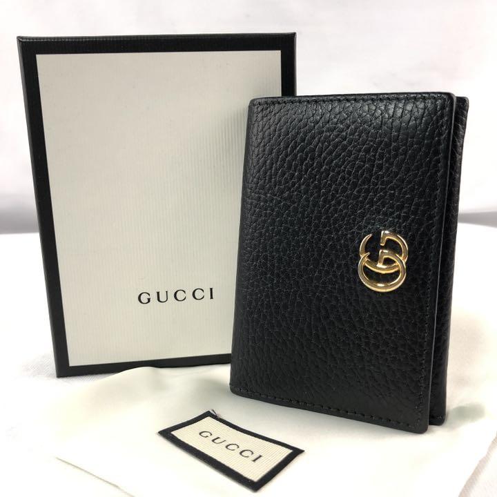 品質満点! ほぼ未使用 GUCCI カードケース 名刺入れ マーモント