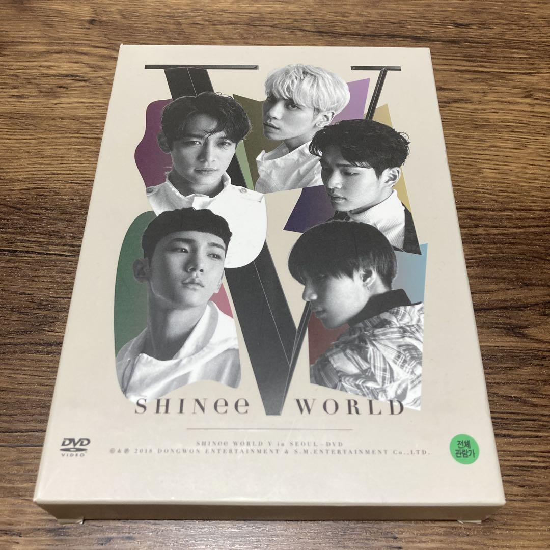 SHINee DVD SHINee WORLD V 韓国ソウルコンサート