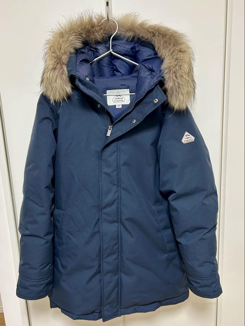 【美品】PYRENEX／ピレネックス／アヌシー／ネイビー（AMIRAL）／L