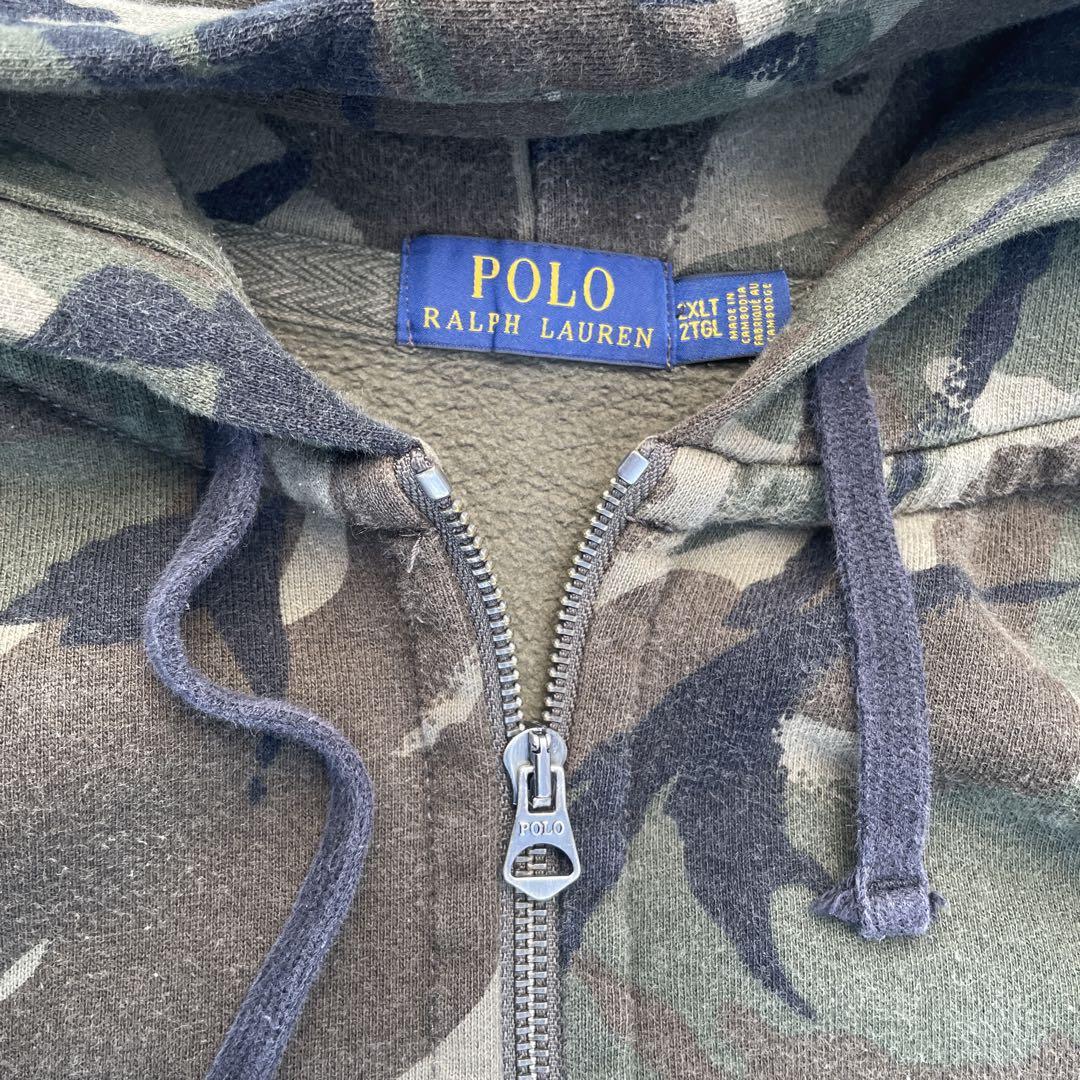 Polo Ralph Lauren 迷彩柄 2XLT パーカー