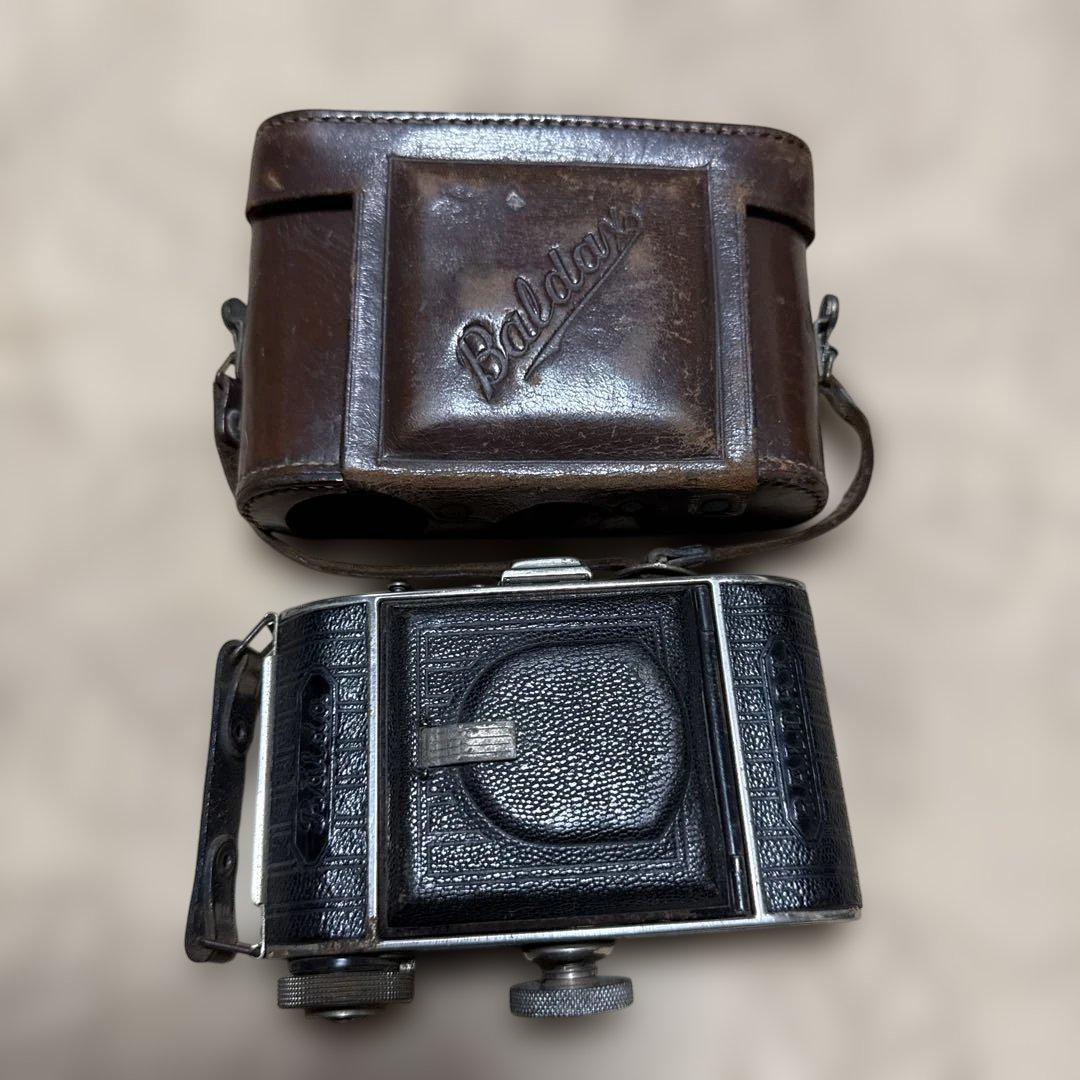 Baldax カメラ ケース付き ジャンク品 Baldax カメラ ケース付き ジャンク品