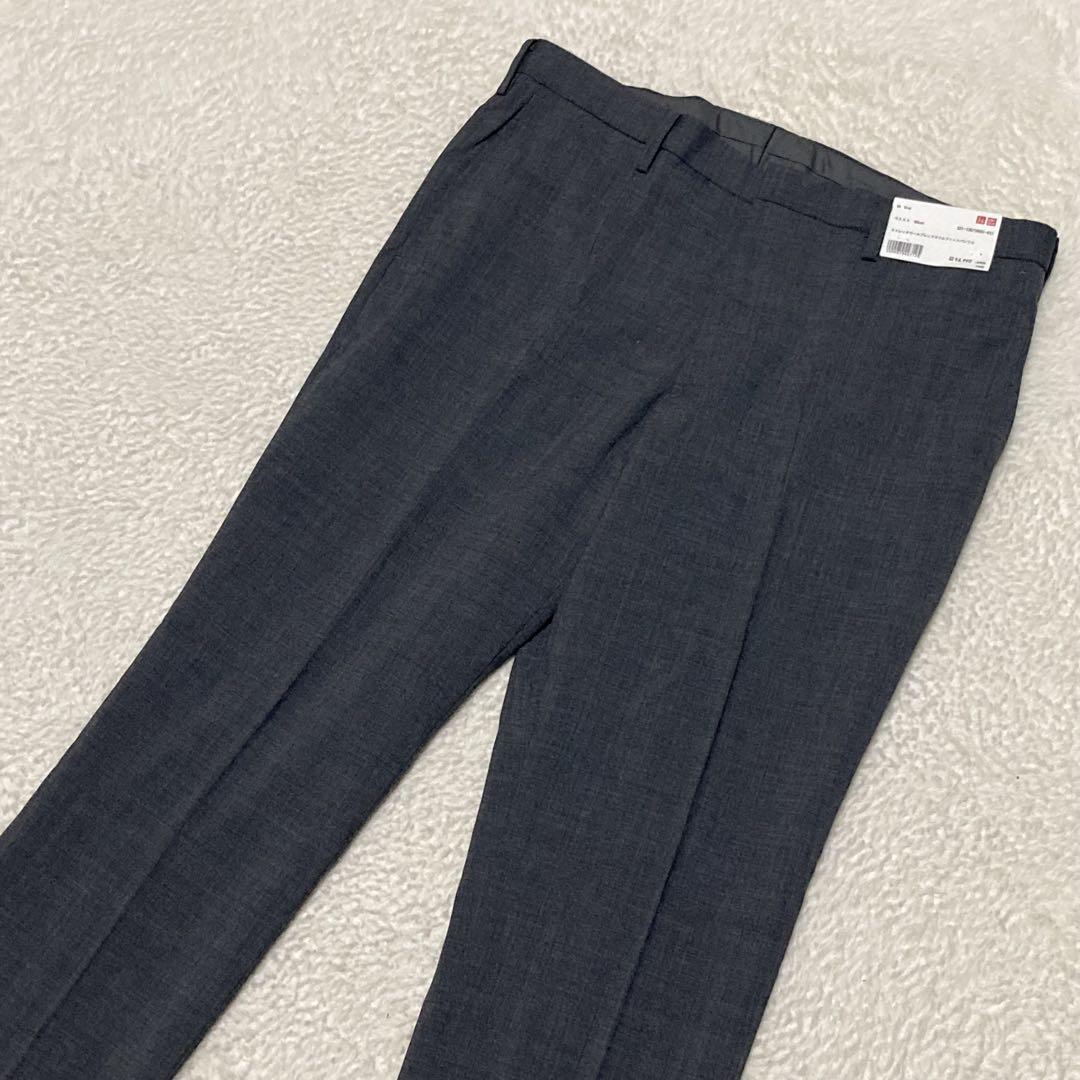新品未使用　UNIQLO ユニクロ　ストレッチウールブレンド　セットアップ　L
