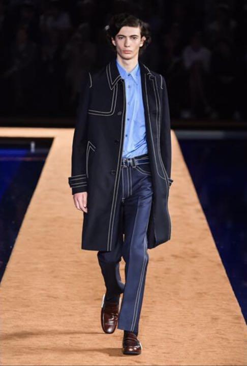 パンツ PRADA 2015SS stetch denim pants