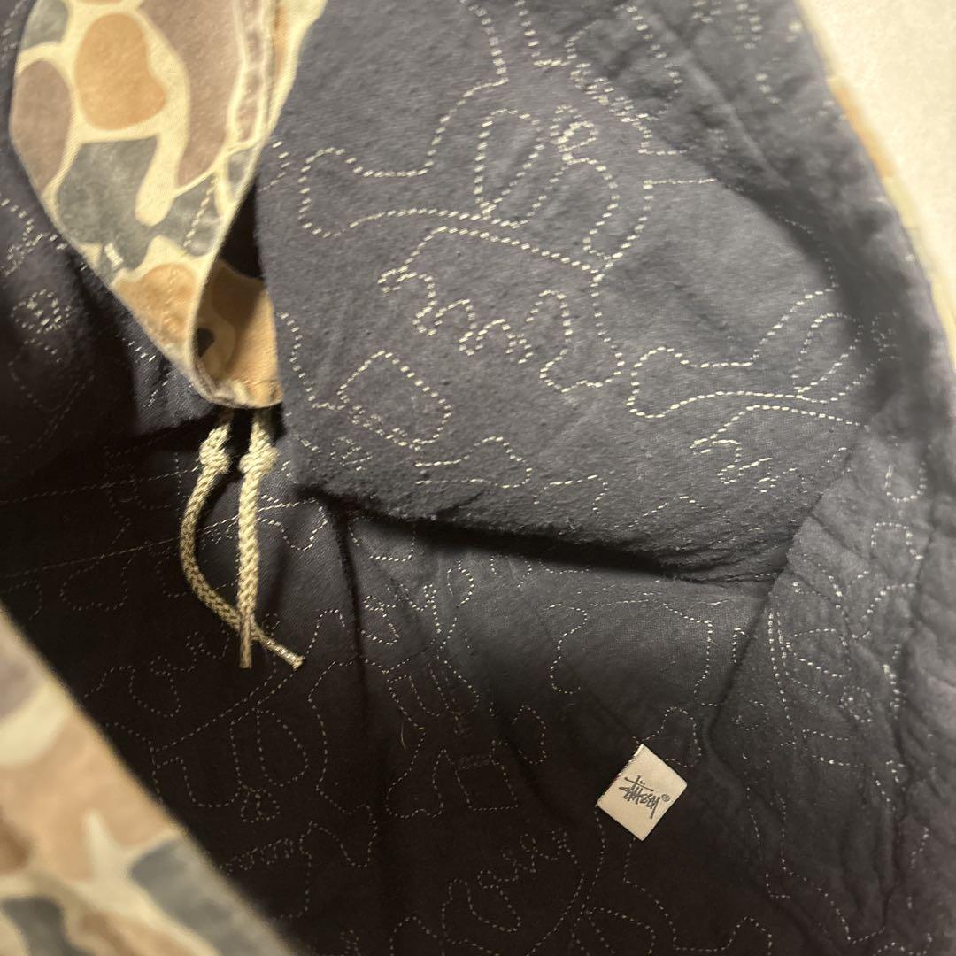 old stussy 迷彩　ハンティングジャケット　ダックカモ　ビンテージ