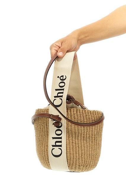 新品 クロエ☆Chloe☆Woody スモール バスケットバッグ かご