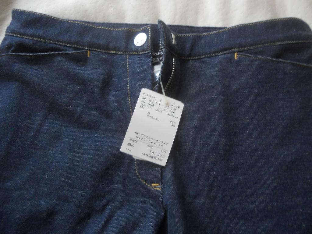 アニエスベーアンファンショートパンツ*12a*カットソー紺未着用 アニエスベーアンファンショートパンツ*12a*カットソー紺未着用