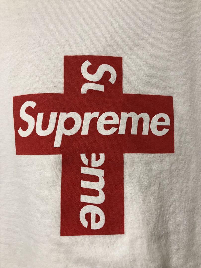 Supreme Cross Box Logo Tee シュプリーム Tシャツ
