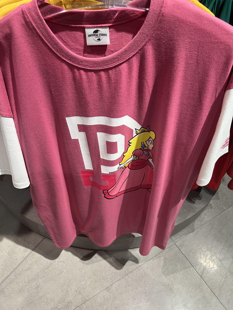 USJ 限定　ピーチ姫　Tシャツ　Lサイズ　スーパーニンテンドーワールド　マリオ