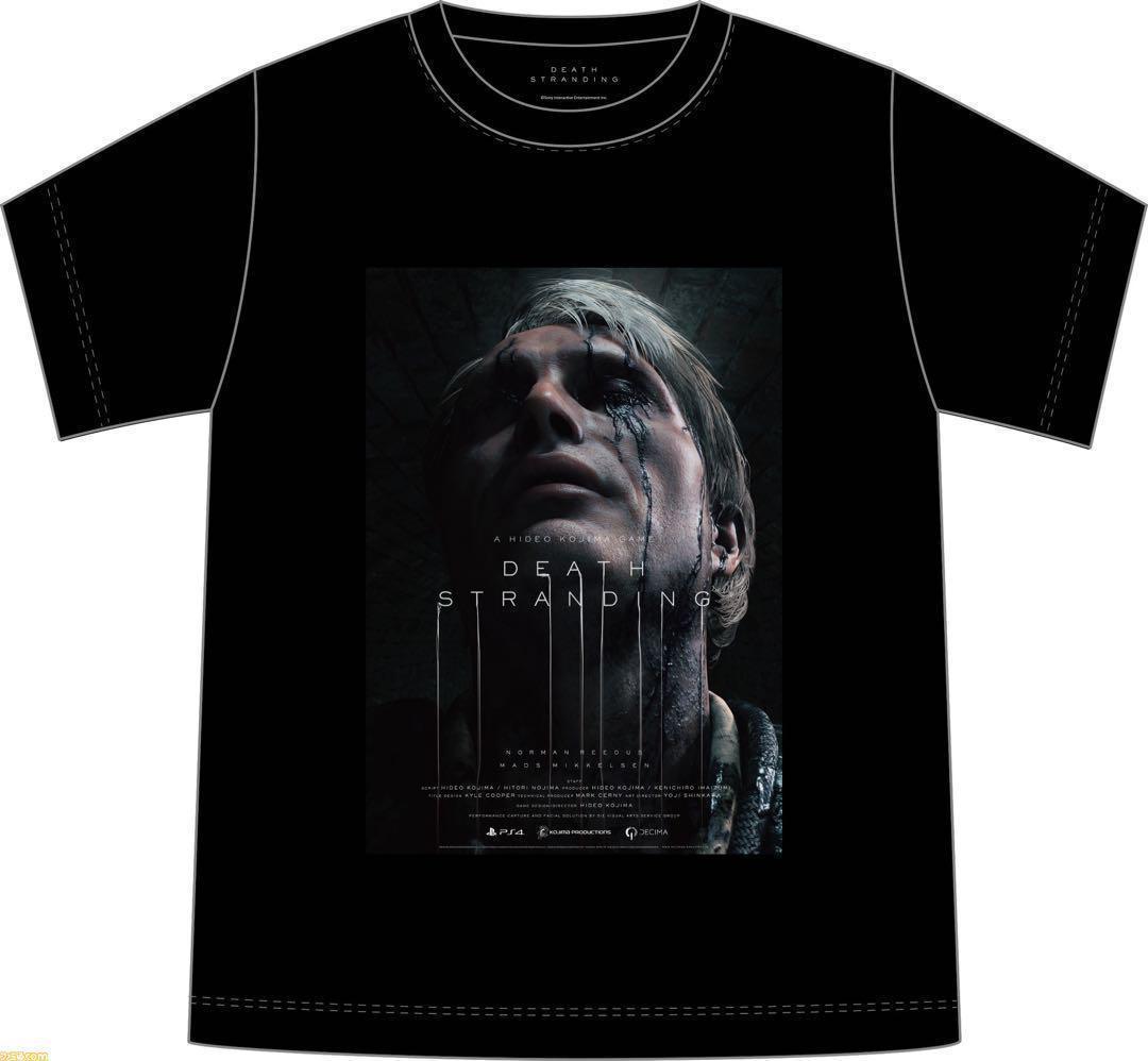 XXL 2XL 3L デス ストランディング Tシャツ ノーマン ブラック
