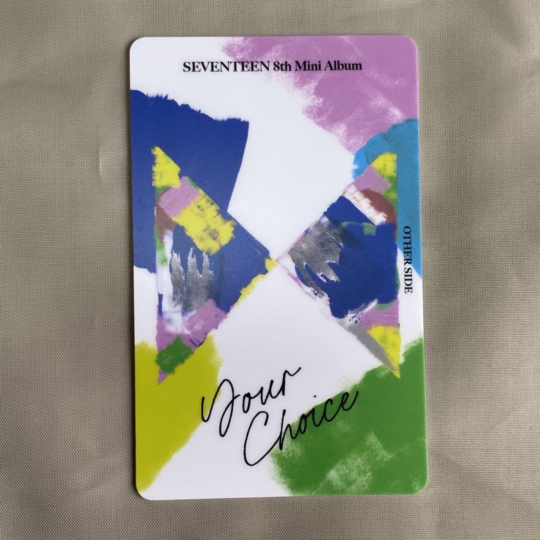 ミンギュ SEVENTEEN ラキドロ トレカ HNUph-m45702531026 セブチ 取引企業は交渉注視 ジョシュア SEVENTEEN your choice M2U ラキドロ K-POP/アジア