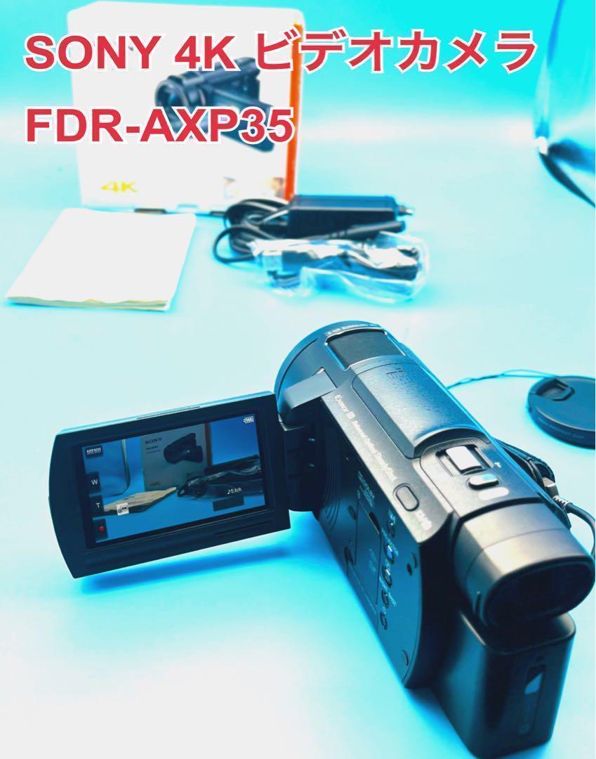 【ゲリラSALE】SONY ソニー　4Kビデオカメラ FDR-AXP35