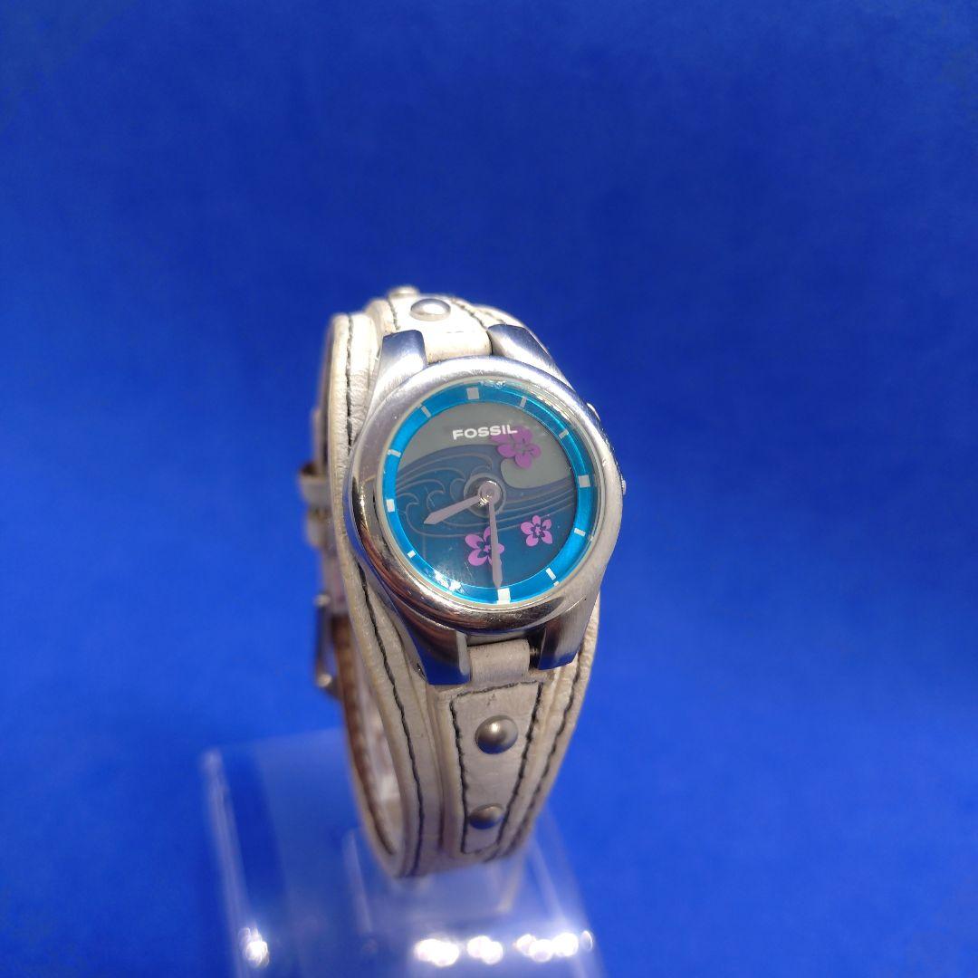 激レア　稼働品　FOSSIL BIG TIC ES-9872 　レディース腕時計