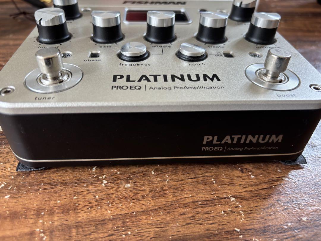 Fishman Platinum Pro EQ アナログプリアンプ 楽器・機材
