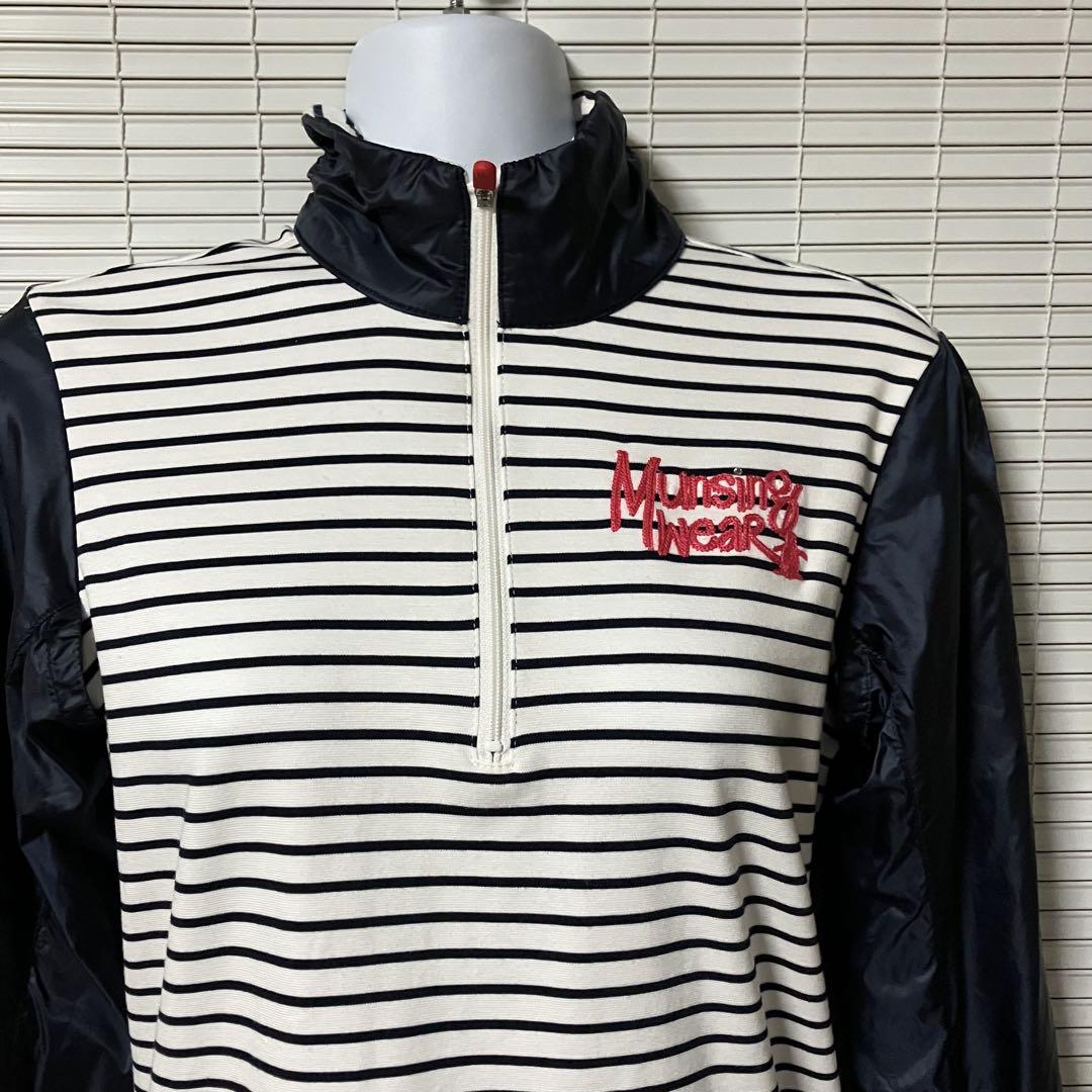 Munsingwearマンシングウェア ハーフジップ 長袖 シャツ M