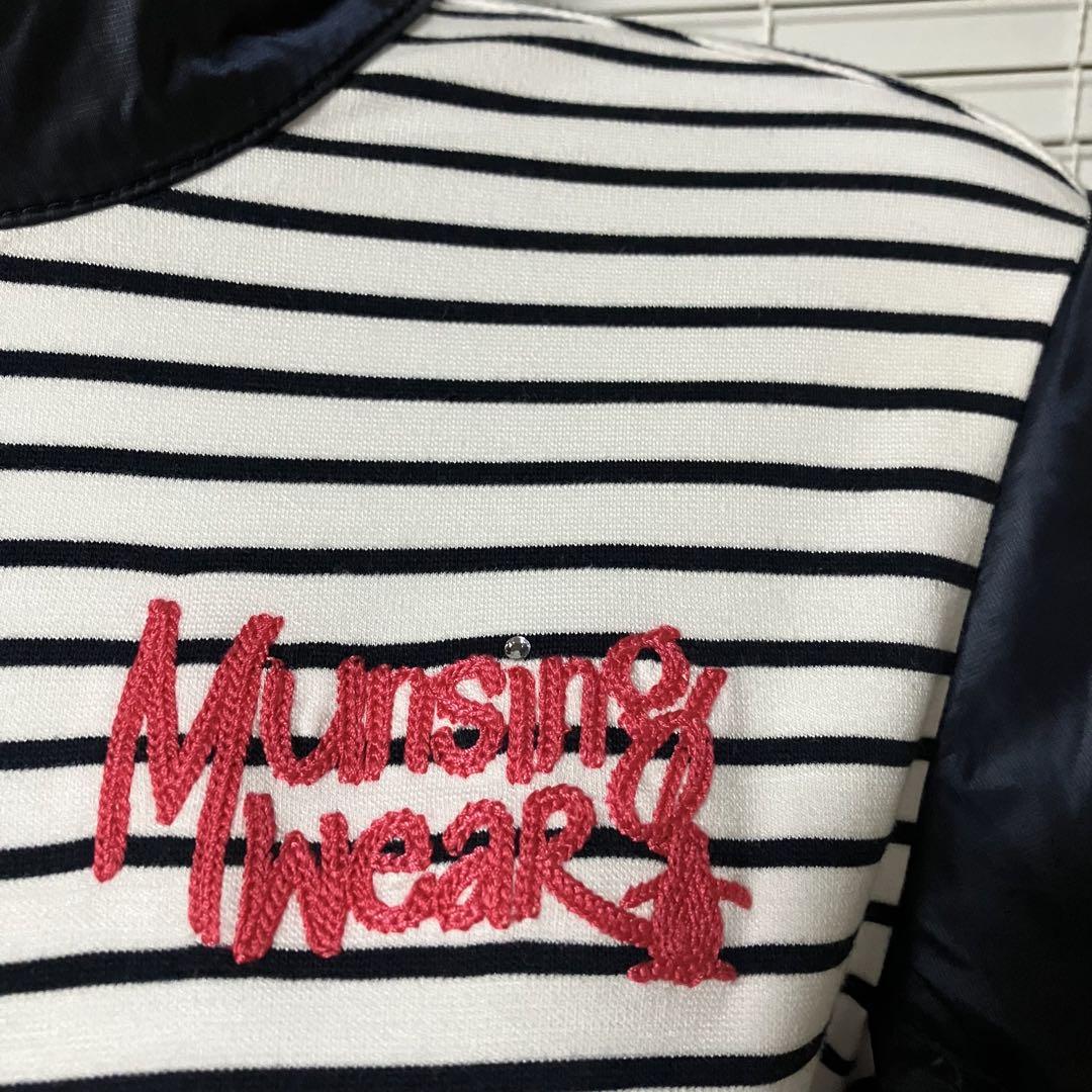 Munsingwearマンシングウェア ハーフジップ 長袖 シャツ M