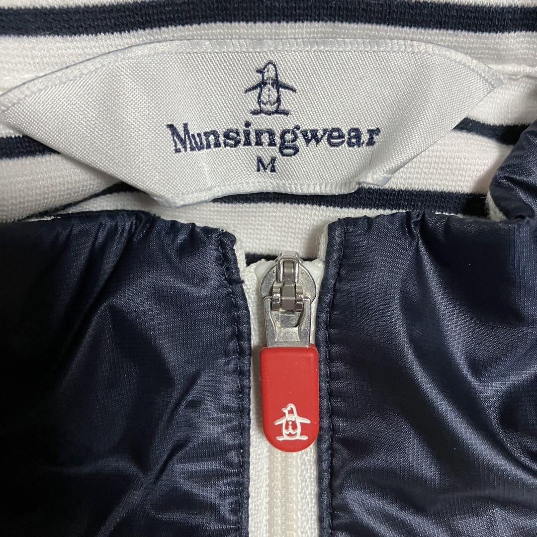 Munsingwearマンシングウェア ハーフジップ 長袖 シャツ M