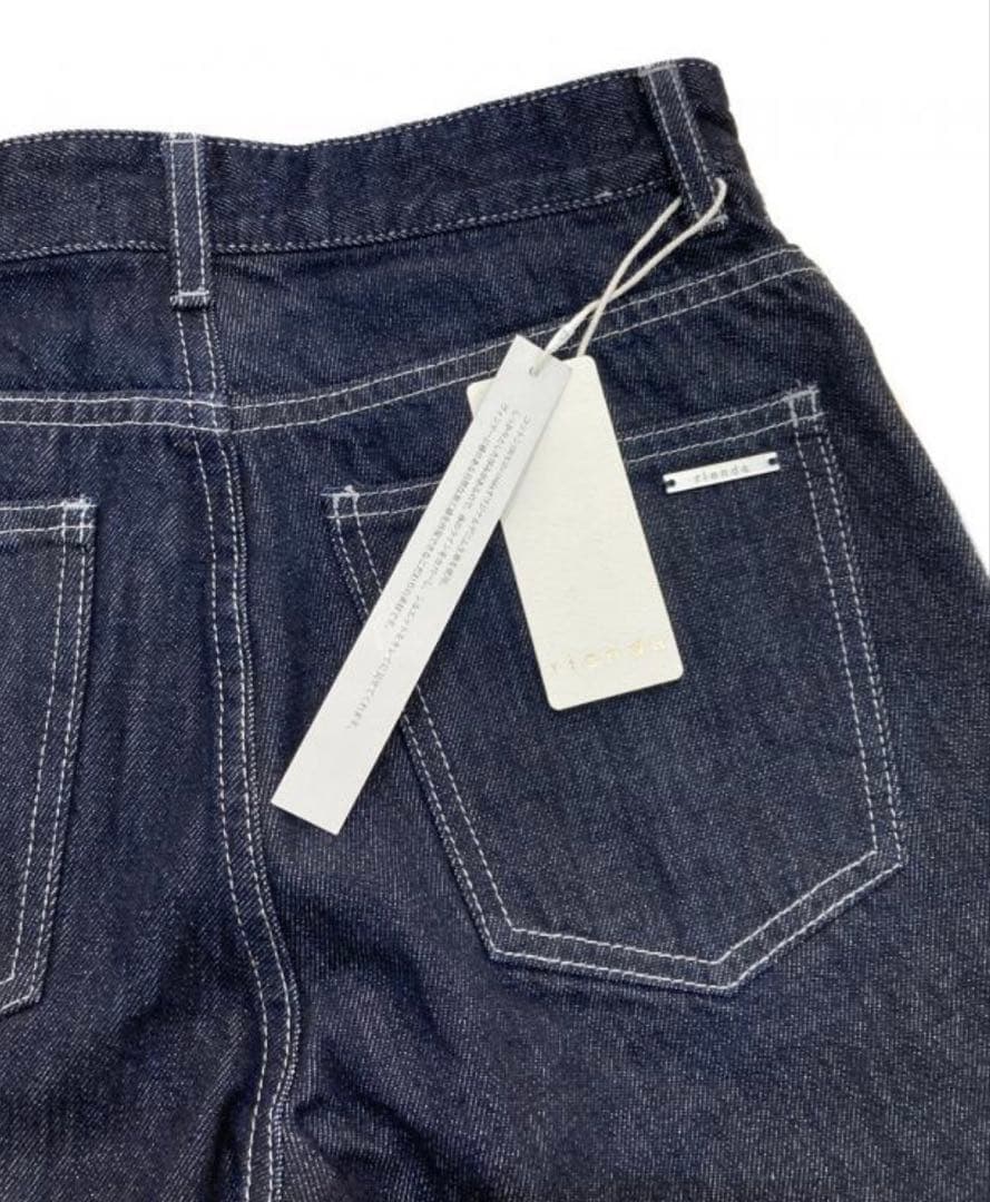 新品未使用タグ付き　rienda Shapely Makeジャストウエストデニム