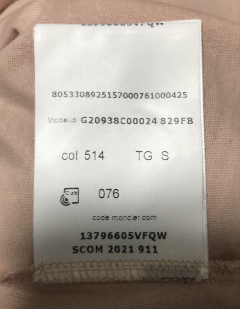 SALE限定価格　モンクレール　メタリックロゴ&ワッペンtシャツ
