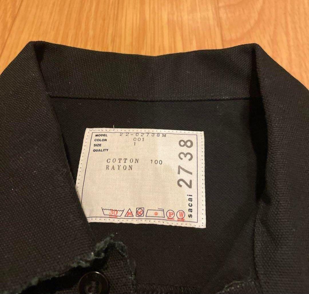 【今月限り】Sacai (サカイ) 22SS ポロシャツ 22-02738M