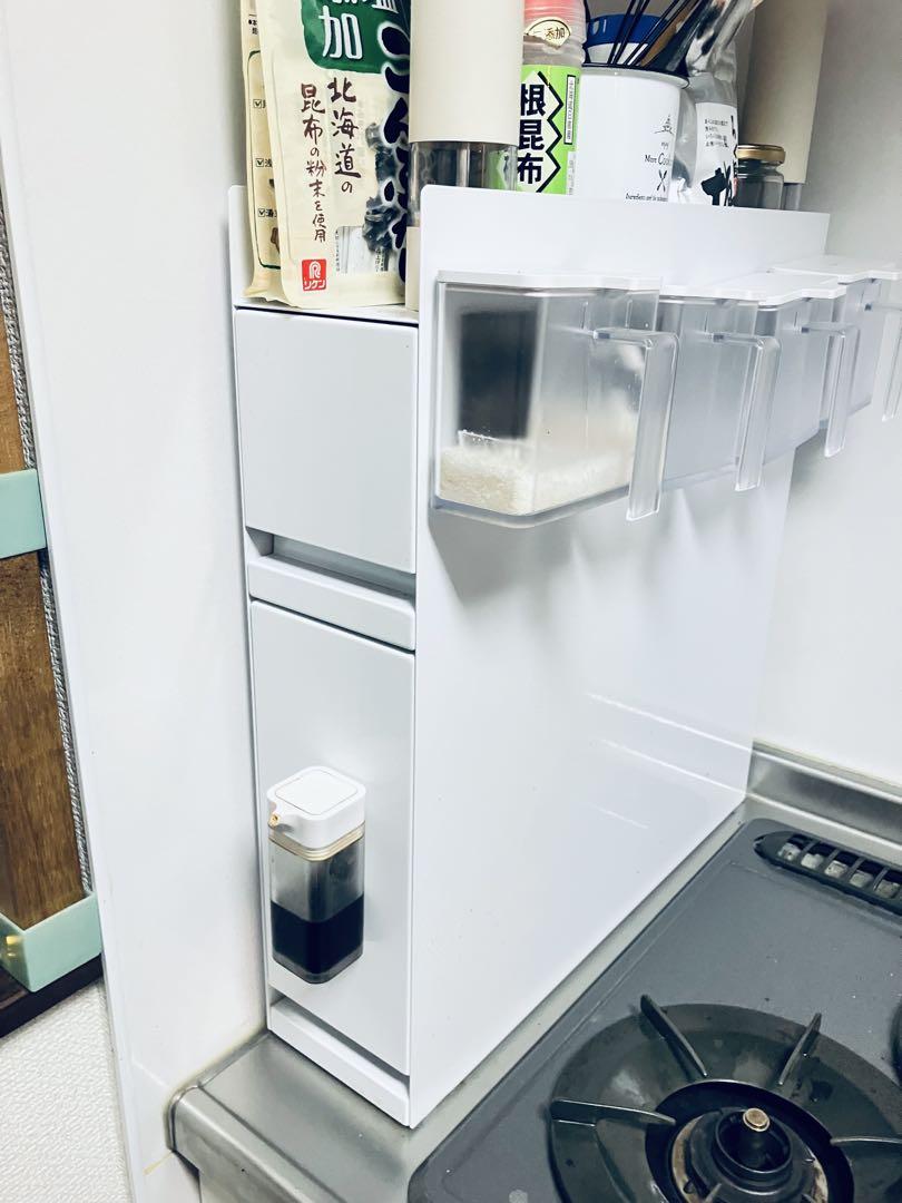 Yamazaki tower 2段キッチン調味料ラック