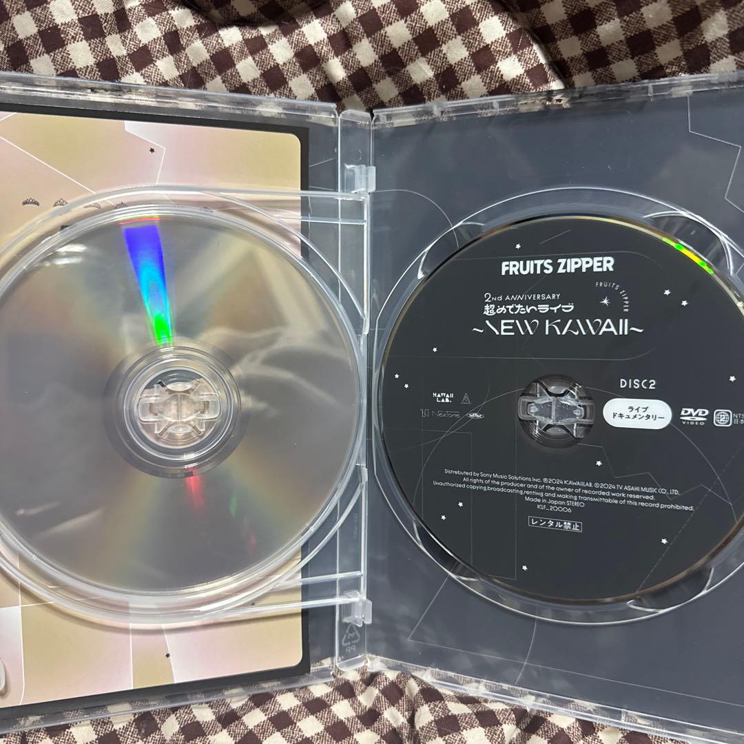 FRUITS ZIPPER 2nd ANNIVERSARY DVD - メルカリ
