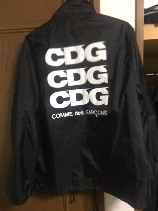 【美品】コムデギャルソン CDG コーチジャケット_Lサイズ CDG コムデギャルソン コーチジャケット Lサイズ ジャケット