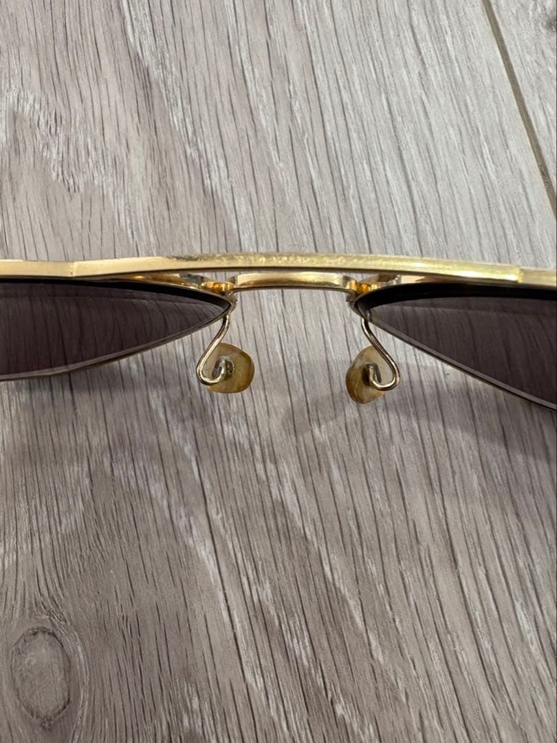 レイバン　サングラス　ボシュロム　ゴールドフレーム