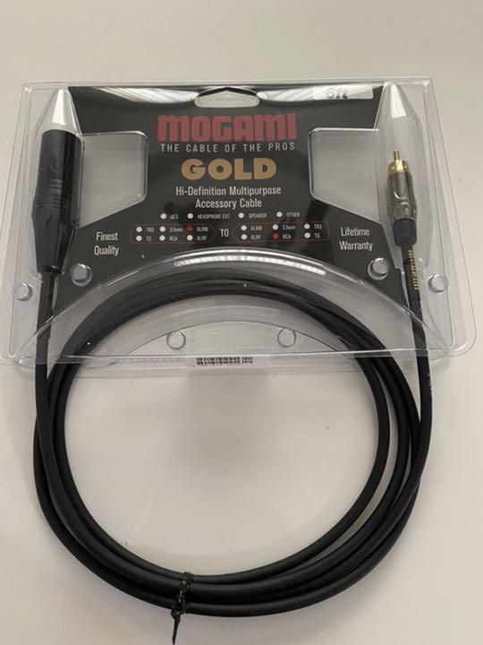 Mogami Gold XLRM RCA 6 feet モガミ ゴールド