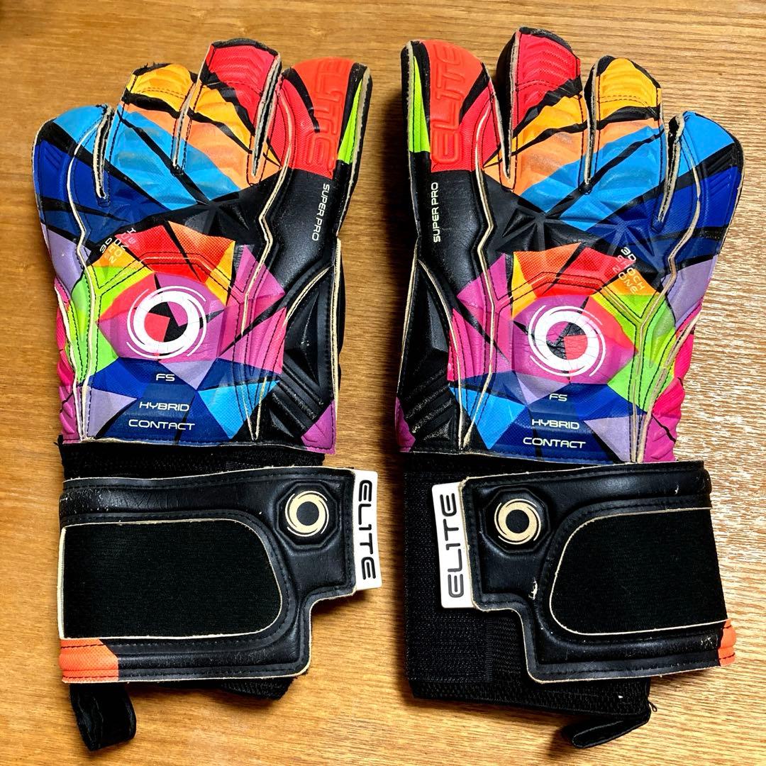 Elite Hybrid Contact キーパーグローブ マルチカラー