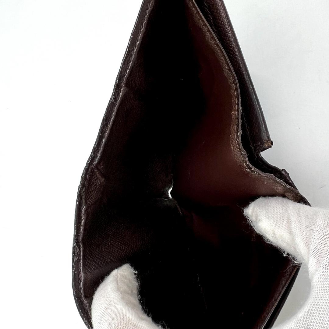 美品★ ルイヴィトン 2267ダミエ 二つ折り財布 クリーニング済　人気デザイン