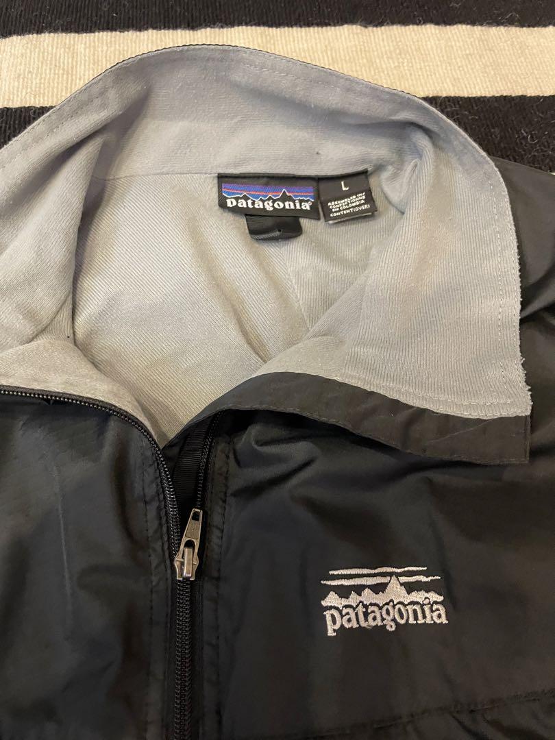 patagonia ビンテージ　ナイロンジャケット L 黒