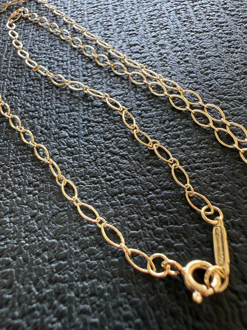 ノーツハートネックレス トップ-ネックレスチェーン