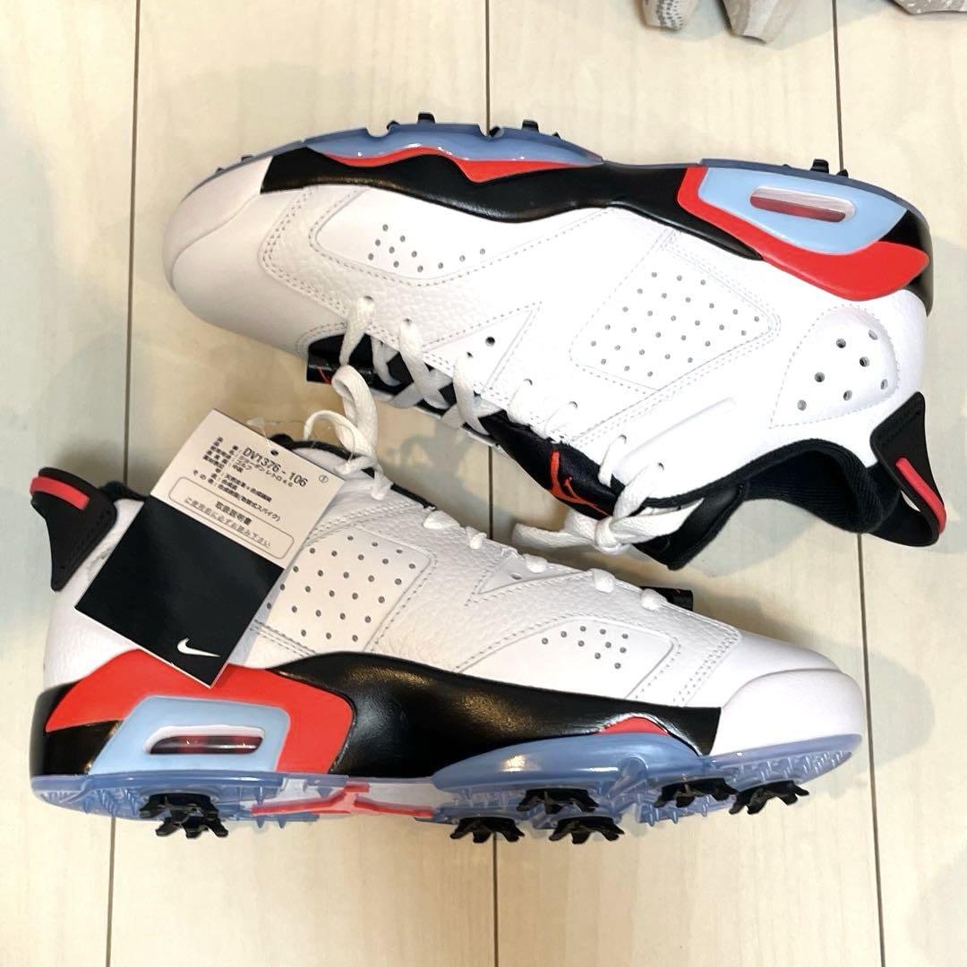 シューズ(男性用) NIKE AIR JORDAN6 RETRO LOW GOLF 27.5cm