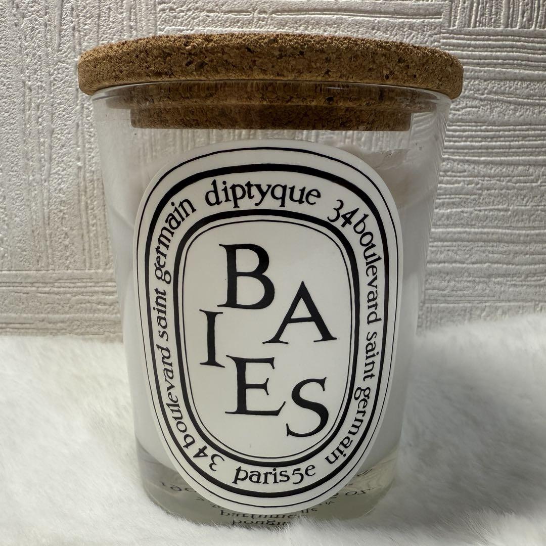 diptyqueディプティック BAIES アロマキャンドル 190g &ノート