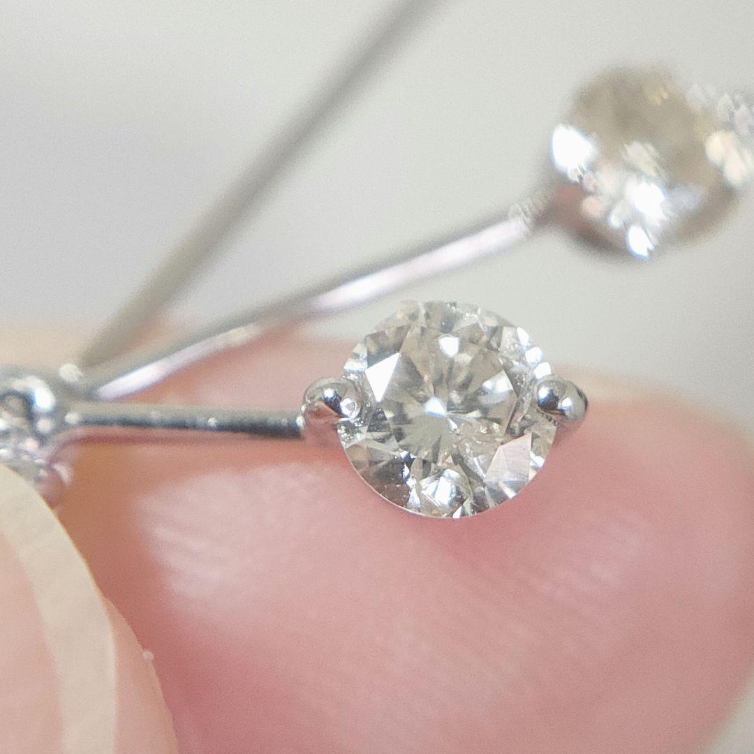 K18 0.93ct ダイヤモンド ネックレス トップ 1.00ct スイング