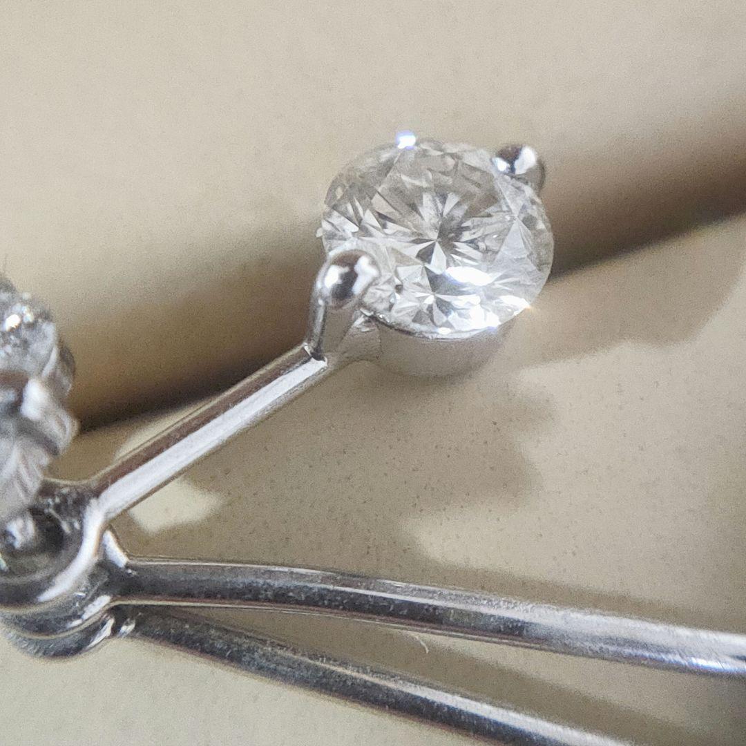 K18 0.93ct ダイヤモンド ネックレス トップ 1.00ct スイング