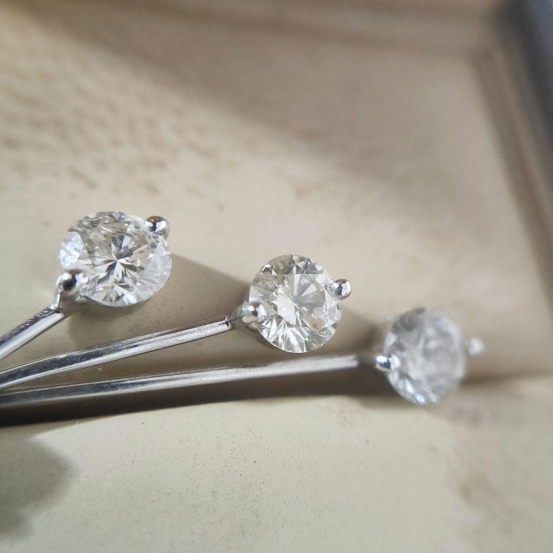 K18 0.93ct ダイヤモンド ネックレス トップ 1.00ct スイング
