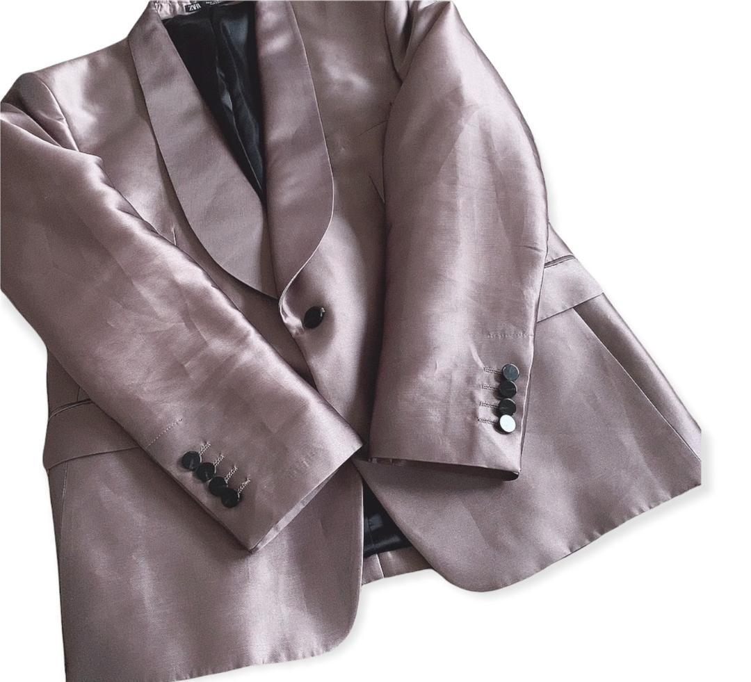 定番人気SALE ZARA SATIN EFFECT BLAZER TmVIp-m98923433624 人気SALE爆買い