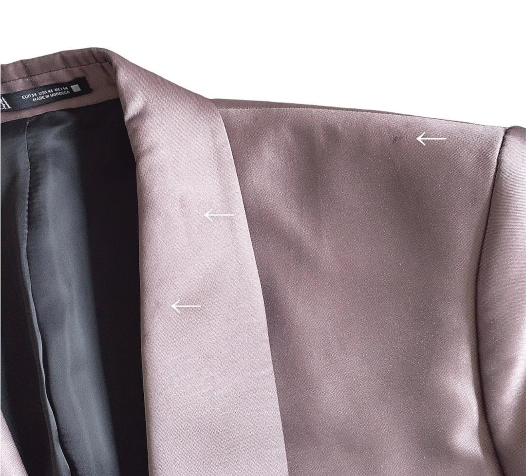 定番人気SALE ZARA SATIN EFFECT BLAZER TmVIp-m98923433624 人気SALE爆買い