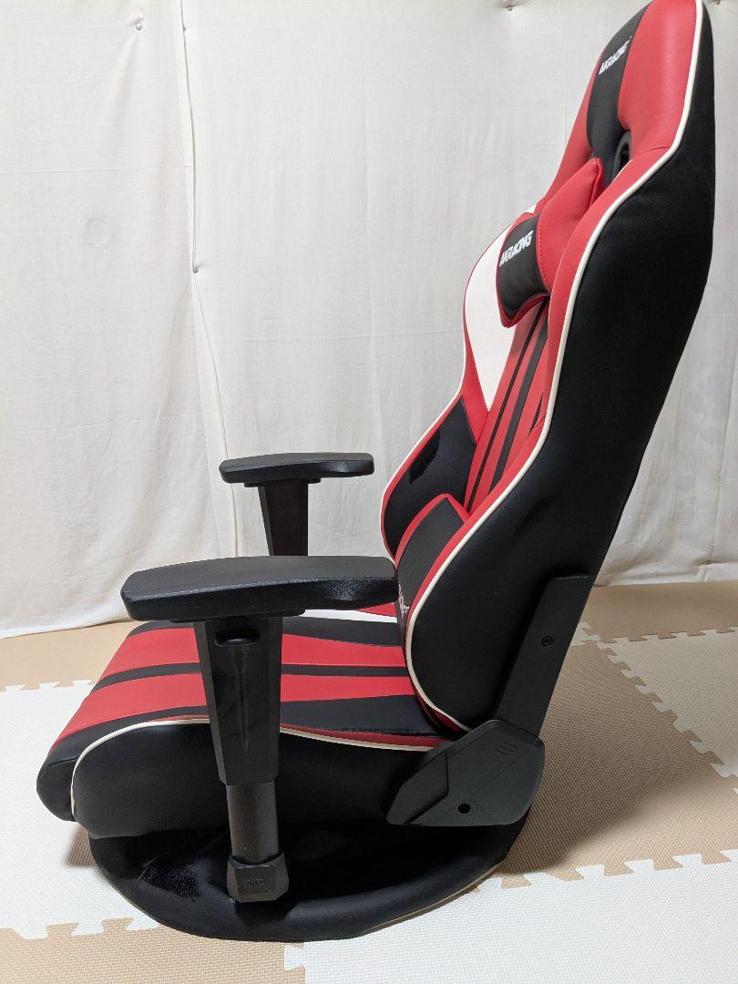 AKRacing ゲーミング 座椅子 レッド 極坐 ぎょくざ V2 イス チェア