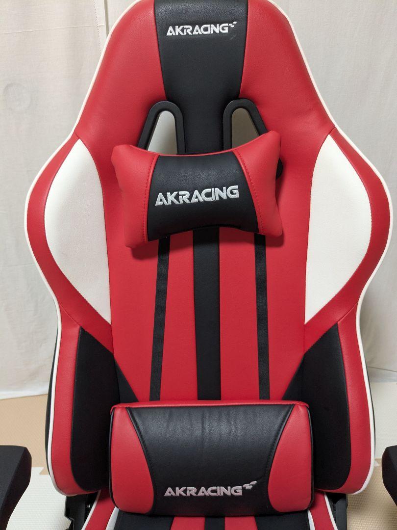 AKRacing ゲーミング 座椅子 レッド 極坐 ぎょくざ V2 イス チェア