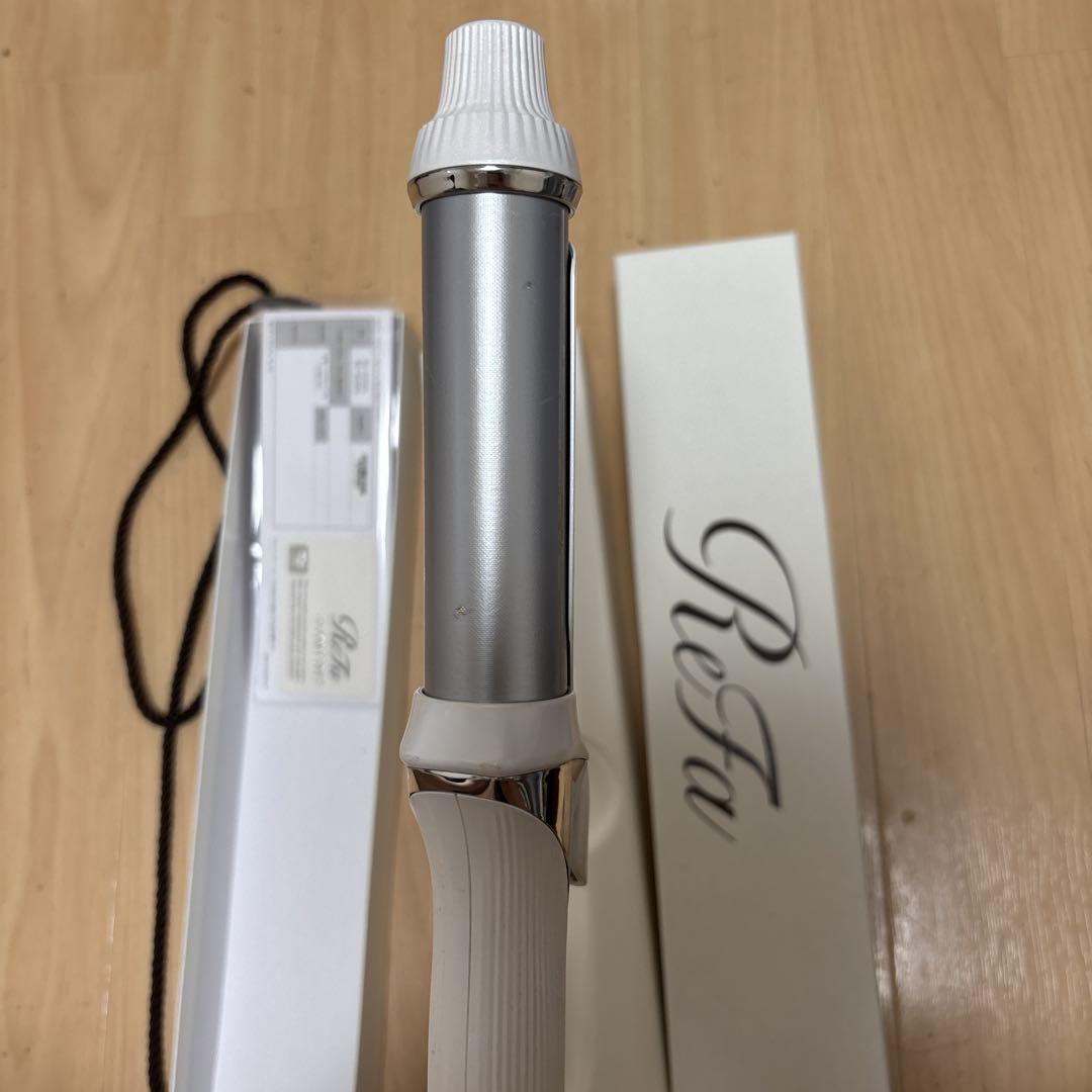 Refa カールヘアアイロン ホワイト 32mm