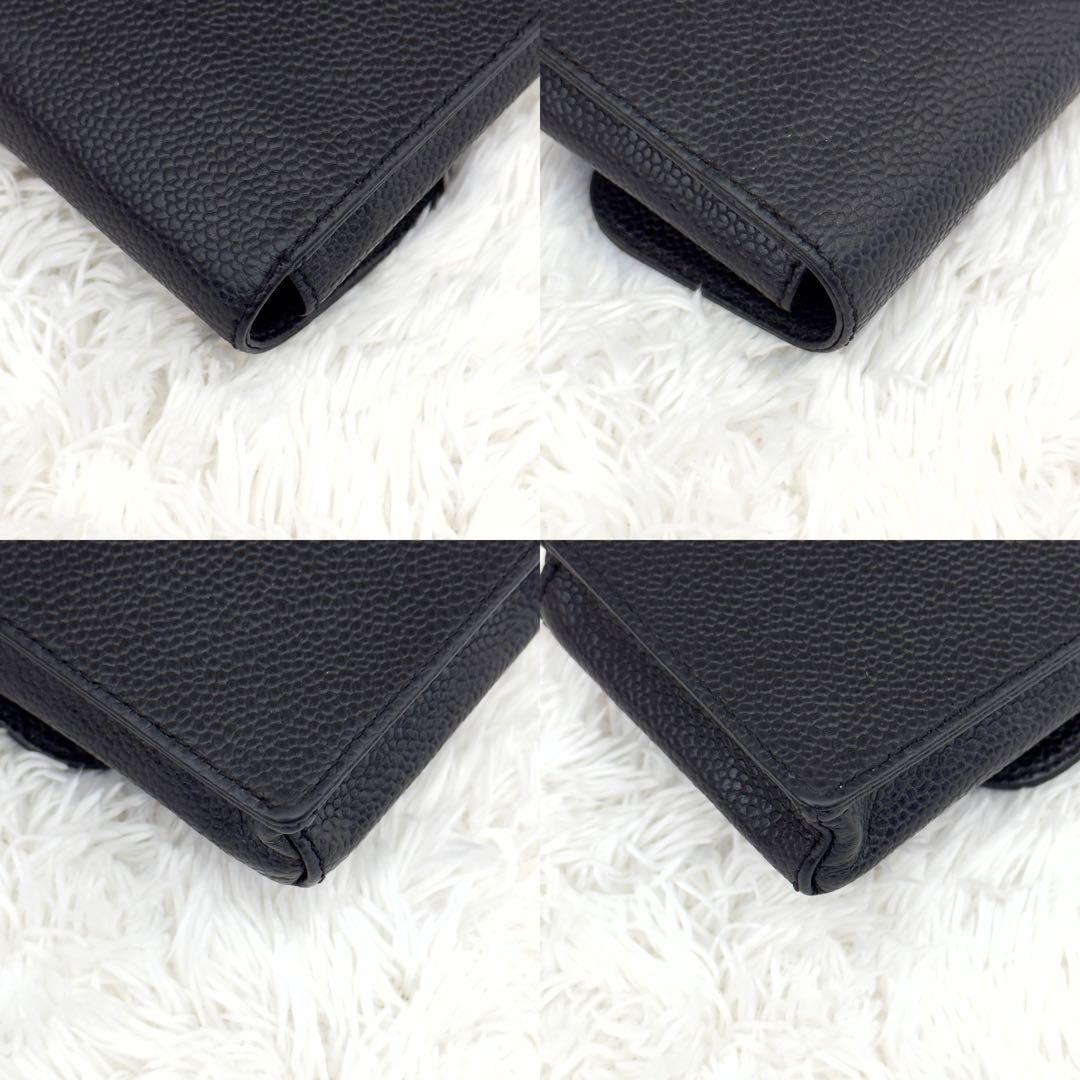 美品✨CHANEL シャネル シガレットケース キャビアスキン 小物入れ