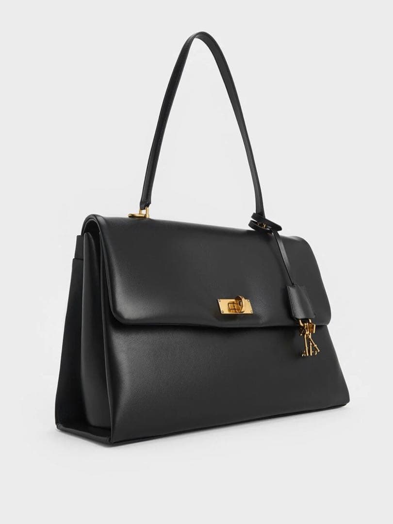 【CHARLES&KEITH】ケリー トップハンドル サッチェル バッグ 【CHARLES&KEITH】ケリー トップハンドル サッチェル バッグ